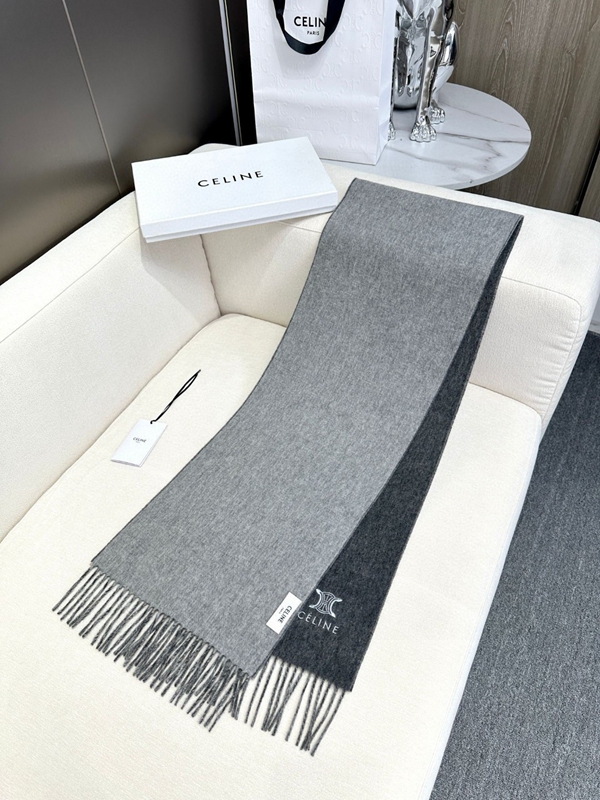 ブランドマフラー素材ディテール